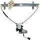 Purchase Top-Quality ACI/MAXAIR - 389098 - Front Passenger Side Power Window Regulator and Motor Assembly pa2