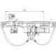 Purchase Top-Quality Window Reg With Motor by TYC - 660510 pa3