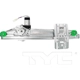 Purchase Top-Quality Regulateur de vitre avec moteur de TYC - 660741 pa2