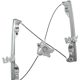 Purchase Top-Quality ACI/MAXAIR - 380336 - Front Driver Side Manual Window Regulator pa2