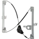 Purchase Top-Quality ACI/MAXAIR - 380338 - Front Driver Side Power Window Regulator without Motor pa1