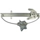 Purchase Top-Quality ACI/MAXAIR - 384976 - Rear Driver Side Power Window Regulator without Motor pa1