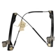 Purchase Top-Quality VAICO - V10-6131 - Front Driver Side Power Window Regulator without Motor pa1