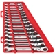 Purchase Top-Quality MILWAUKEE - 48-22-9413 - Flex Head Ratcheting Combination Wrench Set pa1