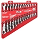 Purchase Top-Quality MILWAUKEE - 48-22-9413 - Flex Head Ratcheting Combination Wrench Set pa3