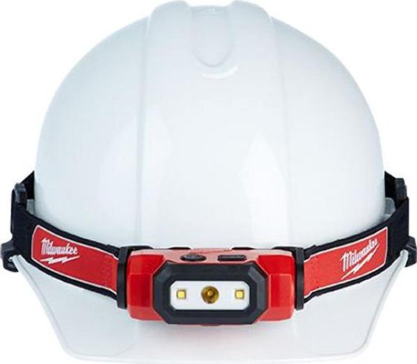 475 lm Hard Hat Red LED Headlamp 211121 by MILWAUKEE on PartsAvatar.ca