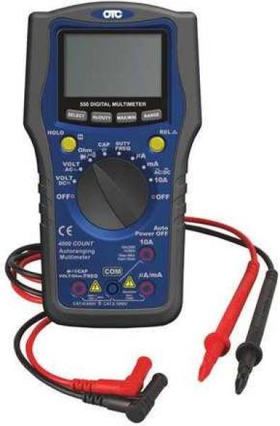 550 Series™ 8 Function Auto Ranging Digital Multimeter by OTC - 3940 pa2
