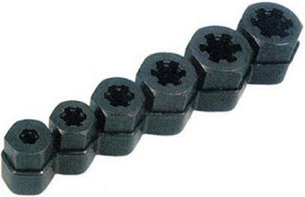 6-piece 1/4" to 9/16" Hex Shank Bolt Extractor Set by LISLE - 19250 pa4