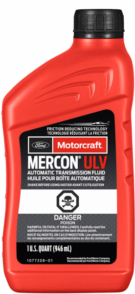 Motorcraft® XT12QULV - Mercon ULV Automatic Transmission Fluid, 1