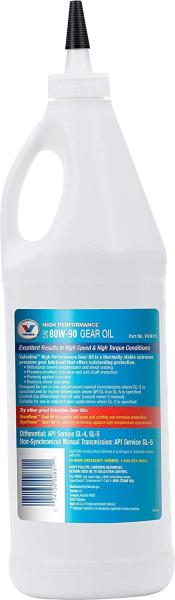 Differential Lube Gear Oil by VALVOLINE - VV831 pa4