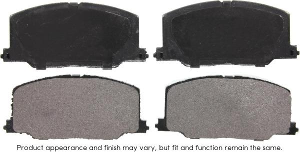 Front Semi Metallic Pads by QUALITY-BUILT - 1002-0784M 2