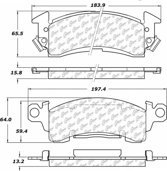 Front Super Premium Semi Metallic Pads