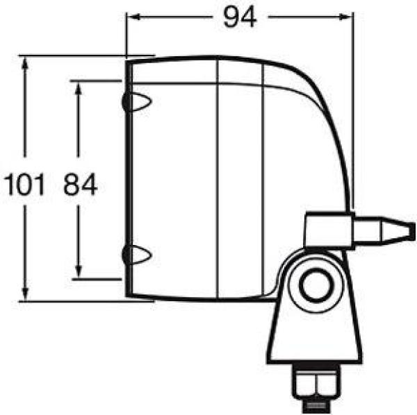 Halogen Work Light by HELLA - H15506081 pa5