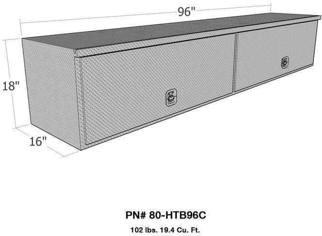 Boîte à outils supérieure à haute capacité supérieure par WESTIN - 80-HTB96C pa2