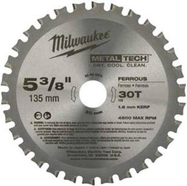 Metal Tech™ Endurance™ 5-3/8" 30T ATB Circular Saw Blade (1 Piece) by MILWAUKEE - 48-40-4070 pa2