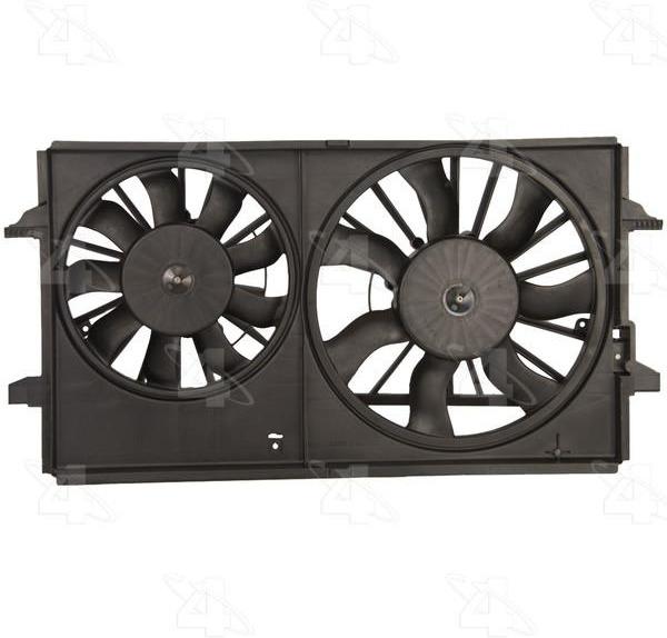 Radiator And Condenser Fan Assembly - 75614 by COOLING DEPOT on ...