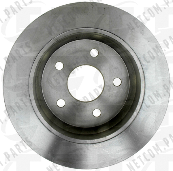 Rear Disc Brake Rotor 876794 by TOP QUALITY on PartsAvatar.ca