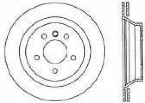 Rear Premium Rotor