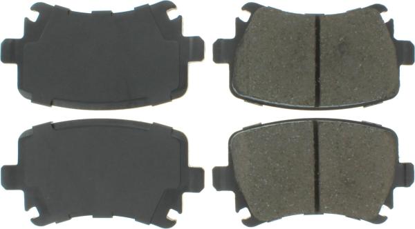 Rear Premium Semi Metallic Pads