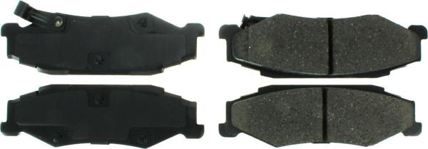 Rear Severe Duty Semi Metallic Premium Pad