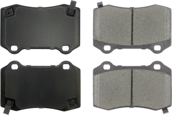 plaquettes arrière en céramique de qualité supérieur