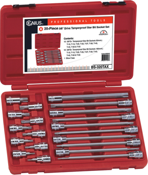Torx Bit Set BS320TAX by GENIUS on PartsAvatar.ca