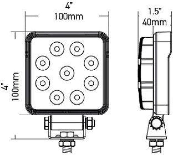 Worklight by HELLA - 357103002 pa8