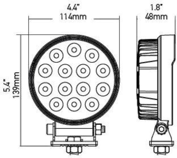 Worklight by HELLA - 357105002 pa9