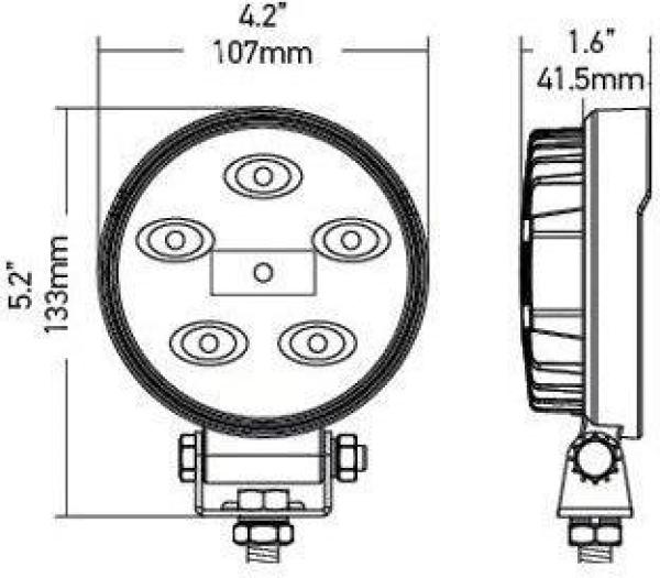 Worklight by HELLA - 357108001 pa10