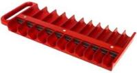 Purchase Top-Quality 1/2" Drive 22-Slot Red Magnetic Socket Holder by LISLE - 40900 pa1