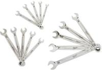 Purchase Top-Quality 15-piece 8 to 22 mm 12-Point Straight Head Full Polished Combination Wrench Set by MILWAUKEE - 48-22-9515 pa4