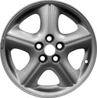 16x6.5 5-Spoke Silver Alloy Factory Wheel