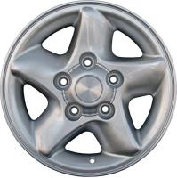 16x7 5-Spoke Silver Alloy Factory Wheel