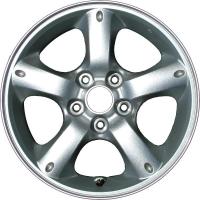 16x7 5-Spoke Silver Alloy Factory Wheel