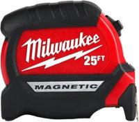 Purchase Top-Quality 25' SAE Compact Wide Blade Magnetic Measuring Tape by MILWAUKEE - 48-22-0325 pa4
