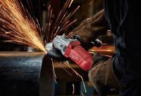 Purchase Top-Quality 4-1/2" 120 V 11.0 A Corded Small Angle Grinder with Lock-On Paddle Switch by MILWAUKEE - 6141-30 pa5