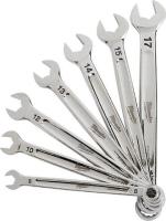Purchase Top-Quality 7-piece 8 to 17 mm 12-Point Straight Head Combination Wrench Set by MILWAUKEE - 48-22-9507 pa10