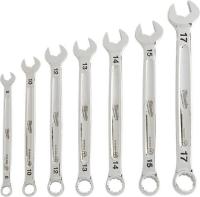 Purchase Top-Quality 7-piece 8 to 17 mm 12-Point Straight Head Combination Wrench Set by MILWAUKEE - 48-22-9507 pa4