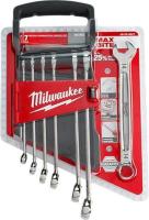 Purchase Top-Quality 7-piece 8 to 17 mm 12-Point Straight Head Combination Wrench Set by MILWAUKEE - 48-22-9507 pa8