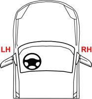 Driver Side Rear Bumper Extension Outer