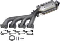 Exhaust Manifold And Converter Assembly