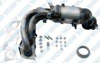 Exhaust Manifold And Converter Assembly 16398