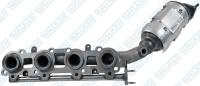 Exhaust Manifold And Converter Assembly 16518