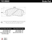 Front Ceramic Pads