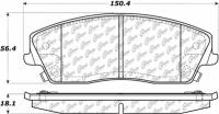 Front Ceramic Pads
