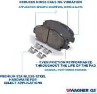Front Ceramic Pads by WAGNER - ZD1094 pa10