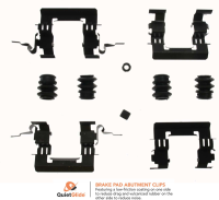 Front Disc Hardware Kit