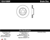 Front Drilled Rotor