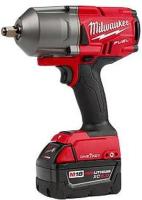 Purchase Top-Quality M18 Fuel™ 1/2" Drive Hog Ring Anvil 18 V Cordless 5.0 Ah Li-ion Impact Wrench Kit with ONE-KEY™ Wi Fi Module by MILWAUKEE - 2863-22 pa4