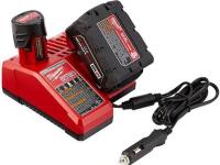 Purchase Top-Quality M18™ M12™ 12 V/18 V Li-ion Dual-port Vehicle Battery Charger by MILWAUKEE - 48-59-1810 pa4